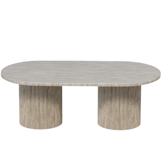 Salontafel Umi - Luxe Japandi Design Met Travertine Look