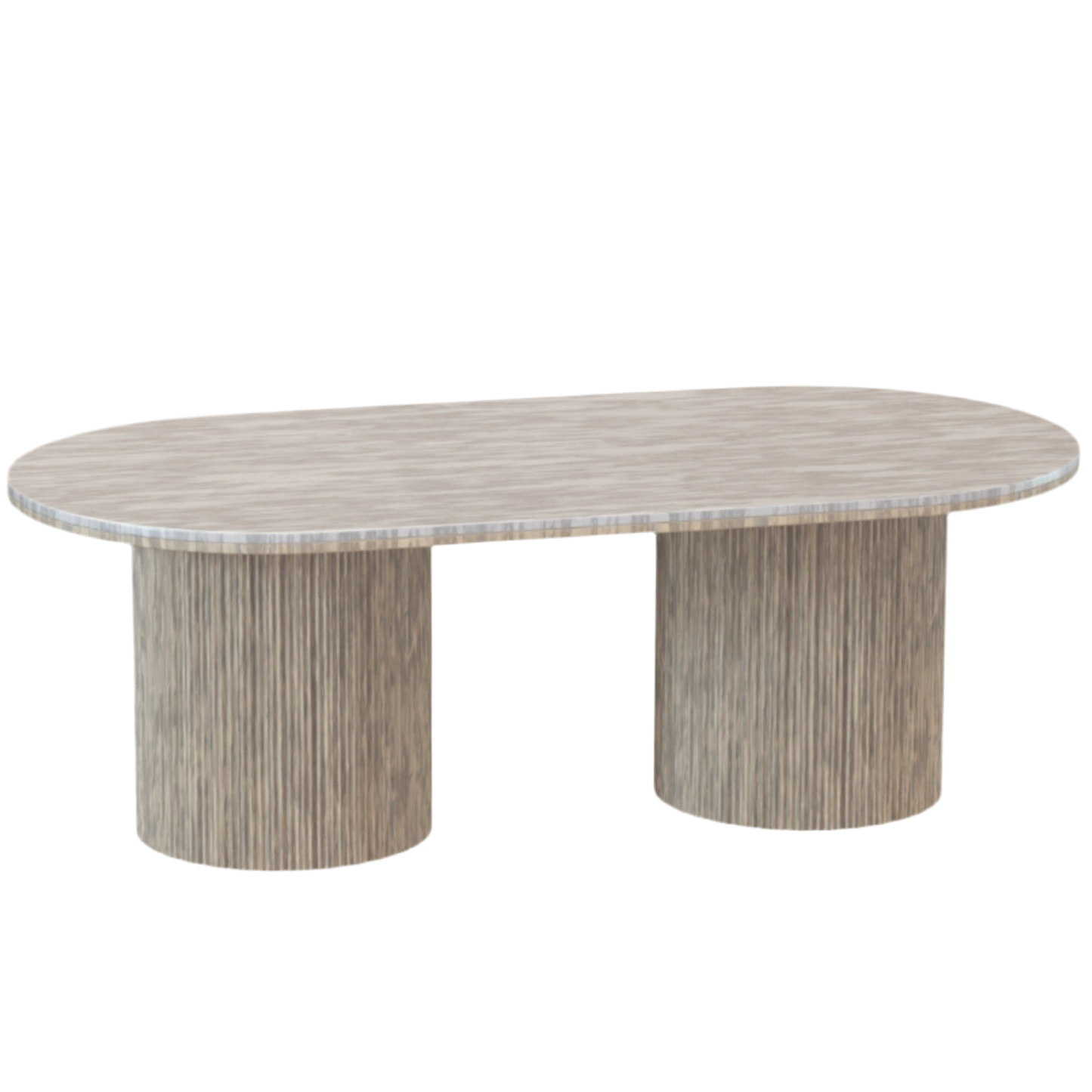 Salontafel Umi - Luxe Japandi Design Met Travertine Look
