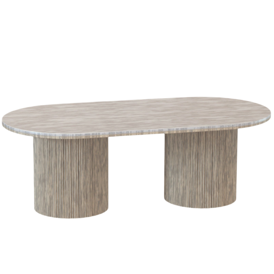 Salontafel Umi - Luxe Japandi Design Met Travertine Look