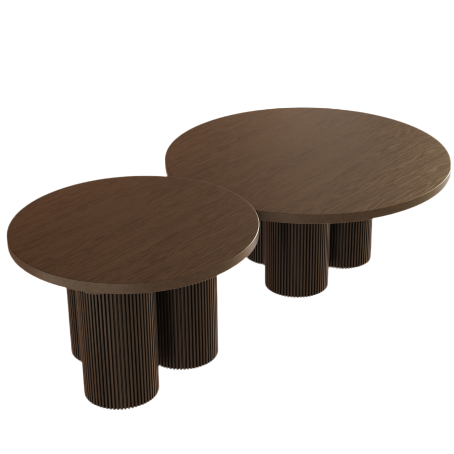 Salontafel Kwatri – Japandi Design met Walnoot Hout