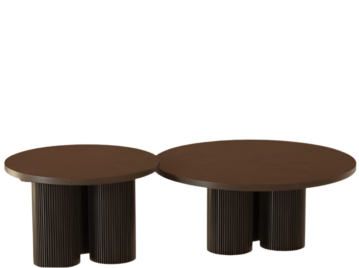 Salontafel Kwatri – Japandi Design met Walnoot Hout