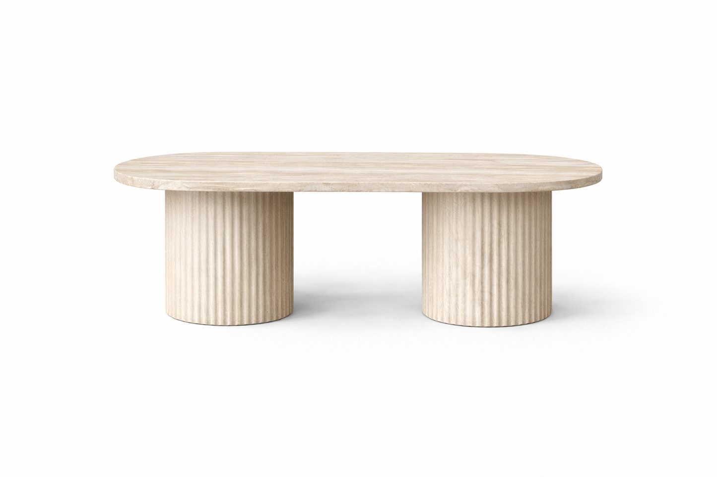 Salontafel Umi - Luxe Japandi Design Met Travertine Look